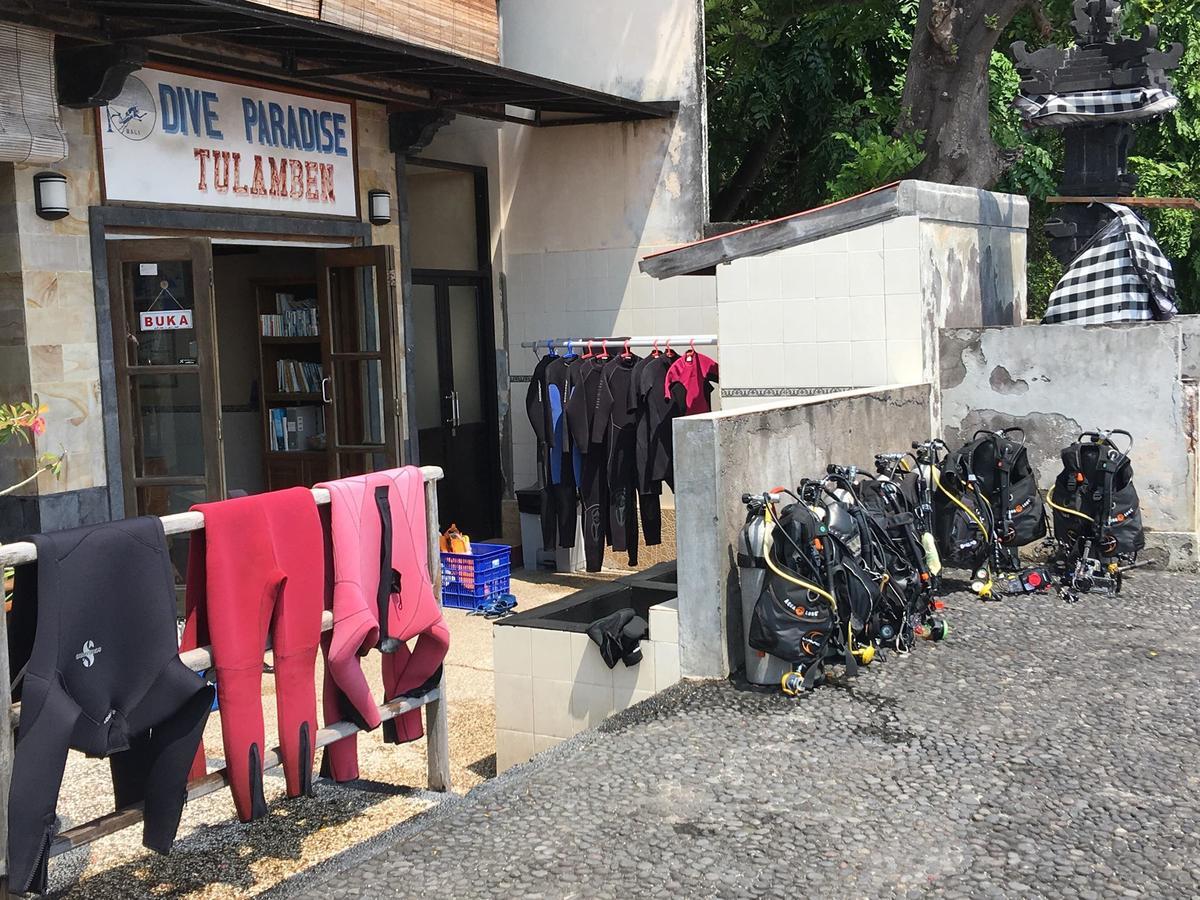 Paradise Palm Beach Bungalows And Dive Center تولامبين المظهر الخارجي الصورة